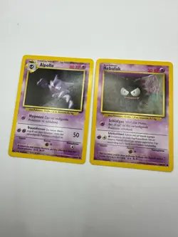 Pokemon Karte TCG Alpollo 28+50/102 Basis Set no Holo Vintage Deutsch LP - Image 2