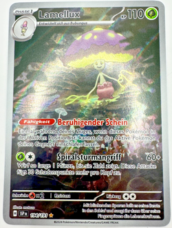 Pokemon Karte TCG Lamellux 194/191 Sturmische Funken Full Holo Deutsch NM - Image 1