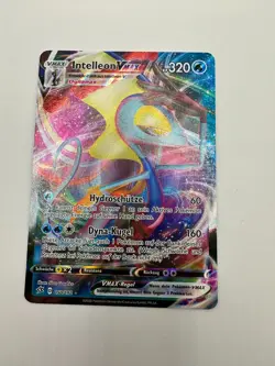 Pokemon Karte TCG Intelleon VMAX 050/192 Clash der Rebelen Holo Rare Deutsch NM - Image 2