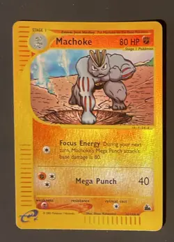 Pokemon Machoke 38/144 Skyridge Reverse Holo 2003 - Image 1