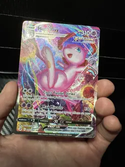 Mew VMAX (Alternate Art Secret) 269/264 Fusion Strike pokemon NM - Image 4