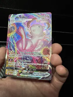 Mew VMAX (Alternate Art Secret) 269/264 Fusion Strike pokemon NM - Image 5