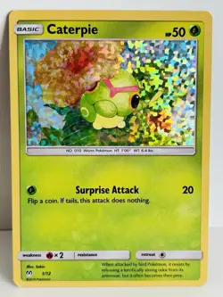 Caterpie - 1/12 Holo McDonald's Promos 2019 - Pokemon Card - - Image 1