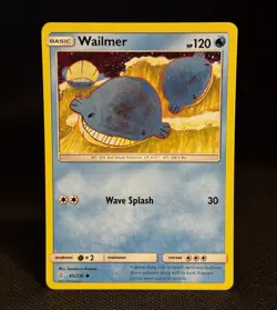 Wailmer 45/236 Common Cosmic Eclipse Pokemon Near Mint - Image 1