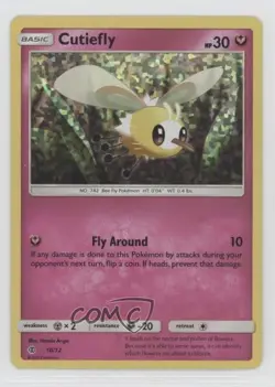 Cutiefly Pokemon McDonald's Collection 6 Happy Meal Promo #10 - Image 1