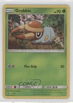 Grubbin Pokemon McDonald's Collection 6 Happy Meal Promo #2 - Image 1