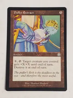 MTG Puffer Extract (Mercadian Masques/Artifact/U) - BGM - Image 1