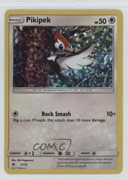 Pikipek Pokemon McDonald's Collection 6 Happy Meal Promo #11 - Image 1
