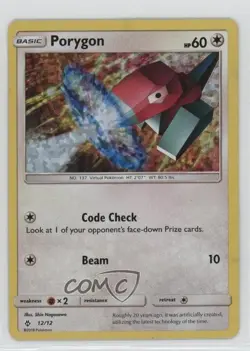 Porygon Pokemon McDonald's Collection 7 Happy Meal Promo #12 - Image 1