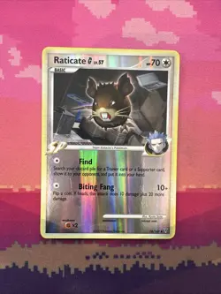 Pokemon Card Raticate Supreme Victors Reverse Holo 78/147 Near Mint - Image 1