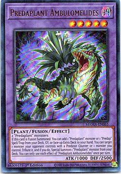 Predaplant Ambulomelodes MAMA-EN065 YU-Gi-Oh! Near Mint 1st Edition - Image 1