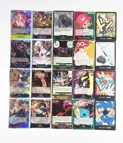 20 x One Piece TCG Collection - SRs, Rares, Events, Leaders & Don Cards - NM - Image 1