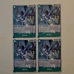 Bandai One Piece Card Game Ryuma OP15-036 Character Cards x4 Regular English NM - Image 1