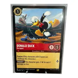 Disney Lorcana - Donald Duck Not Again! 106/204 - Non-Foil NM - Image 1
