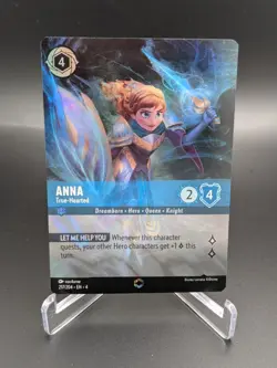 Disney Lorcana Ursula's Return Anna True-Hearted Enchanted 217/204 EN 4 - Image 1