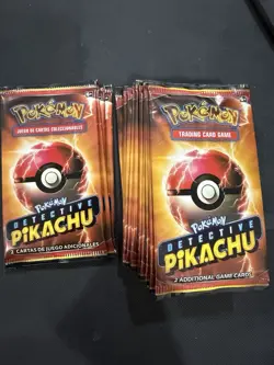 Pokemon Detective Pikachu Movie 2-Card Booster Pack (with SM190 Promo Holo Rare) - Image 1