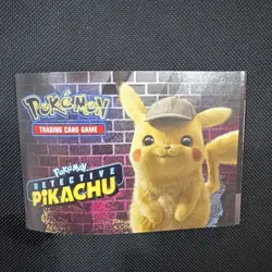 Pokemon Detective Pikachu Movie 2-Card Booster Pack (with SM190 Promo Holo Rare) - Image 2
