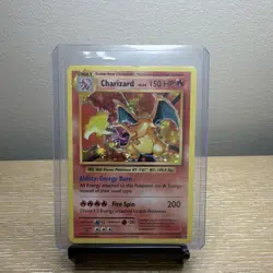 Pokemon Charizard 150 HP Holo Rare Evolutions 11/108 Fire Spin Trading Card - Image 1