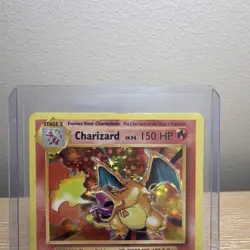 Pokemon Charizard 150 HP Holo Rare Evolutions 11/108 Fire Spin Trading Card - Image 5