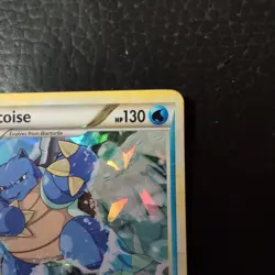 Pokemon Trading Card Blastoise #13 Cracked Ice, Holo Rare, Unleashed Collection - Image 3