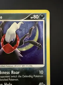 Pokemon TCG Great Encounters Darkrai 4/106 - Rare Holo Card Near Mint - Image 3