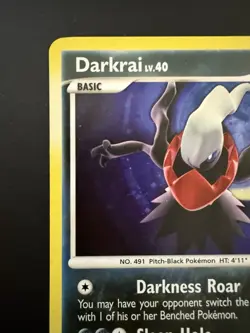 Pokemon TCG Great Encounters Darkrai 4/106 - Rare Holo Card Near Mint - Image 4