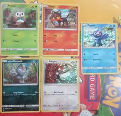 Mcdonalds rare 2017 promo pokemon cards #1,3,4,8,11, all good condition - Image 1