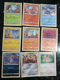 Mcdonalds rare pokemon cards 2019 promos. 9 cards, all near mint - Image 1