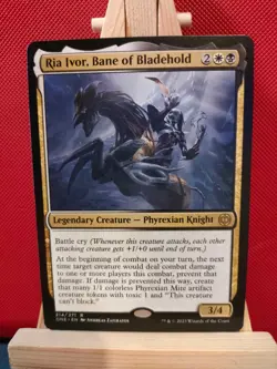 Ria Ivor, Bane of Bladehold - Phyrexia: All will be One - Rare - NM - MTG - Image 1