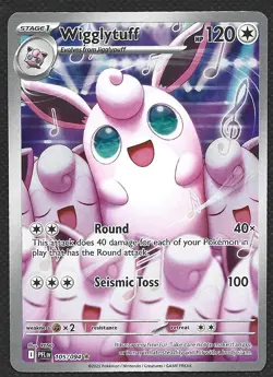 Pokemon Wigglytuff Illustration Rare Full Art Phantasmal Flames Near Mint NM - Image 1
