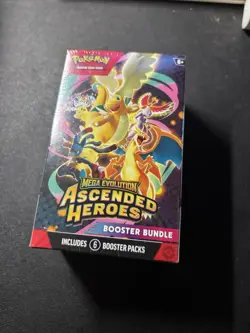 Pokemon TCG Ascended Heroes Booster Bundle Factory Sealed New 6 Packs - Image 3