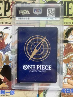 One Piece TCG Monkey D. Luffy OP05 1st Anniversary JPN PSA 10 ST01-012 - Image 2