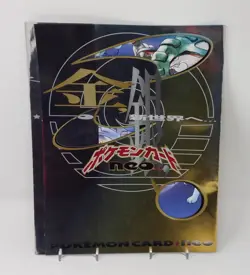 1999 Pokemon Neo Genesis Card Game Holo File Folder Binder Gold Silver Japanese - Image 5