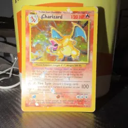 Charizard 4/102 Base Set Holo Rare 120 HP Pokemon TCG Card Wizards 1999 - Image 3