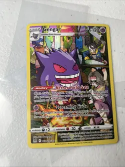 Gengar TG06/TG30 Lost Origin Trainer Gallery Card Ft. Miss Fortune Sisters NM - Image 2