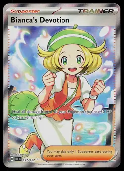 Pokemon Card - Bianca's Devotion Temporal Forces 197/162 Ultra Rare 2024 - Image 1