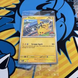 Pikachu SVP190 - World Championships 2024 Promo - Pokemon Card - Sealed - Image 1