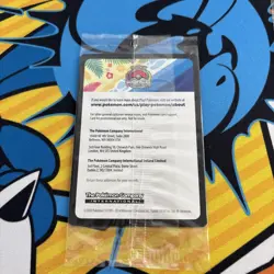 Pikachu SVP190 - World Championships 2024 Promo - Pokemon Card - Sealed - Image 2