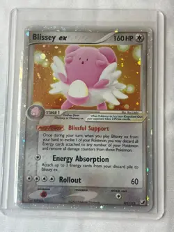 Blissey ex 101/115 EX Unseen Forces Pokemon Card 2005 Holo Foil Rare 160HP - Image 1