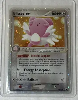 Blissey ex 101/115 EX Unseen Forces Pokemon Card 2005 Holo Foil Rare 160HP - Image 3
