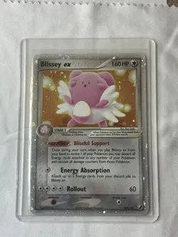 Blissey ex 101/115 EX Unseen Forces Pokemon Card 2005 Holo Foil Rare 160HP - Image 5