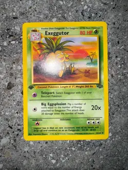 Pokemon TCG Cards 1st Edition Exeggutor 35/64 Jungle Uncommon EXC - Image 3