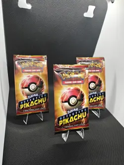 Pokemon Detective Pikachu Mini Booster Pack Lot (3) • Sealed • 2‑Card Packs •... - Image 3