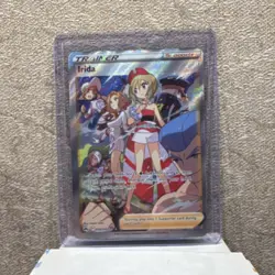 Pokemon Irida Trainer Supporter Ultra Rare Holo GG63/GG70 Crown Zenith Card - Image 1