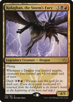 Kolaghan, the Storm's Fury [Fate Reforged] Lightly Played - Image 1