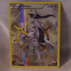 Arceus XY83 Full Art Holo XY ERA 2015 Black Star Promo Pokemon TCG MP+ - LP - Image 1