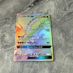Ho-Oh GX SM80 Promo SM Black Star Promos Pokemon Near Mint pack fresh - Image 3