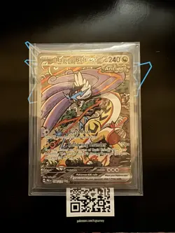 Pokemon TCG Sv: Prismatic Evolutions Raging Bolt ex 166/131 Ancient Holo Eng - Image 1