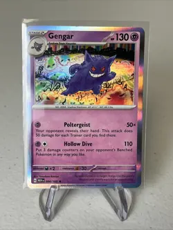 Pokemon TCG Gengar 094/165 Sv: Scarlet & Violet 151 Reverse Holo NM - Image 1