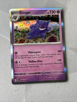 Pokemon TCG Gengar 094/165 Sv: Scarlet & Violet 151 Reverse Holo NM - Image 2